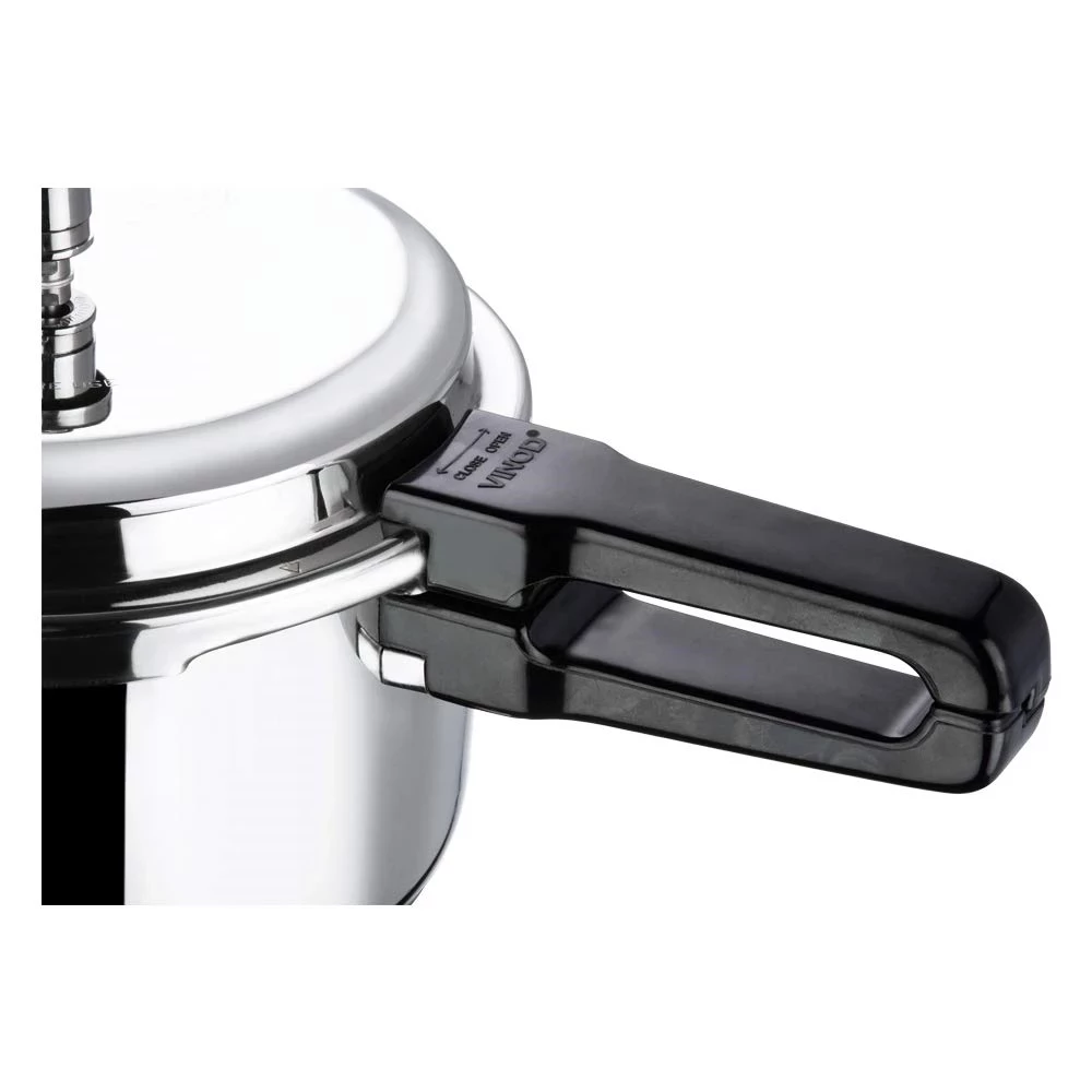 Vinod Stainless Steel Outer Lid Pressure Cooker - Induction Base, 5 L-4.webp